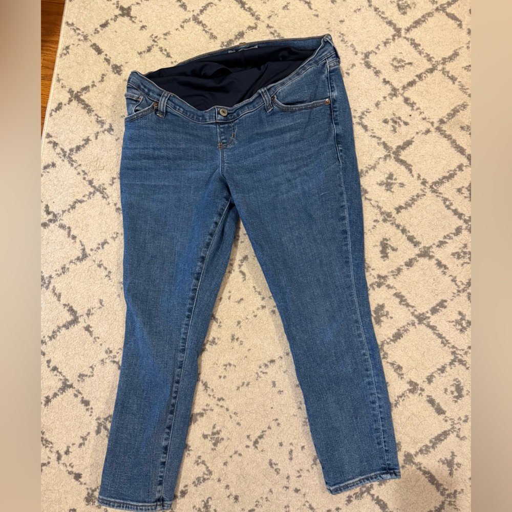 Maternity Abercrombie & Fitch Blue Ankle Jeans